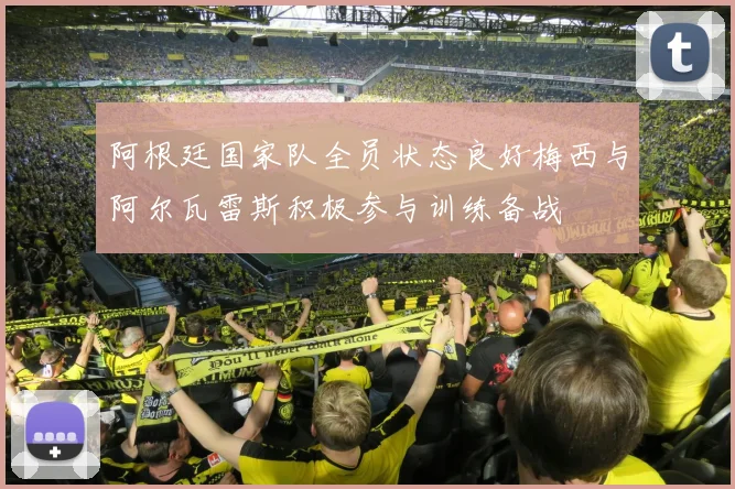 阿根廷国家队全员状态良好梅西与阿尔瓦雷斯积极参与训练备战
