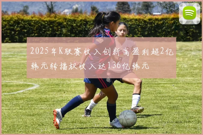 2025年K联赛收入创新高盈利超2亿韩元转播权收入达136亿韩元